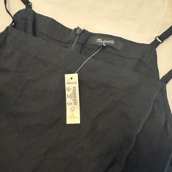 Madewell Tie-Front Jumpsuit – Black – Size 12 – Style NK505 – New With Tags - Picture 3 of 5